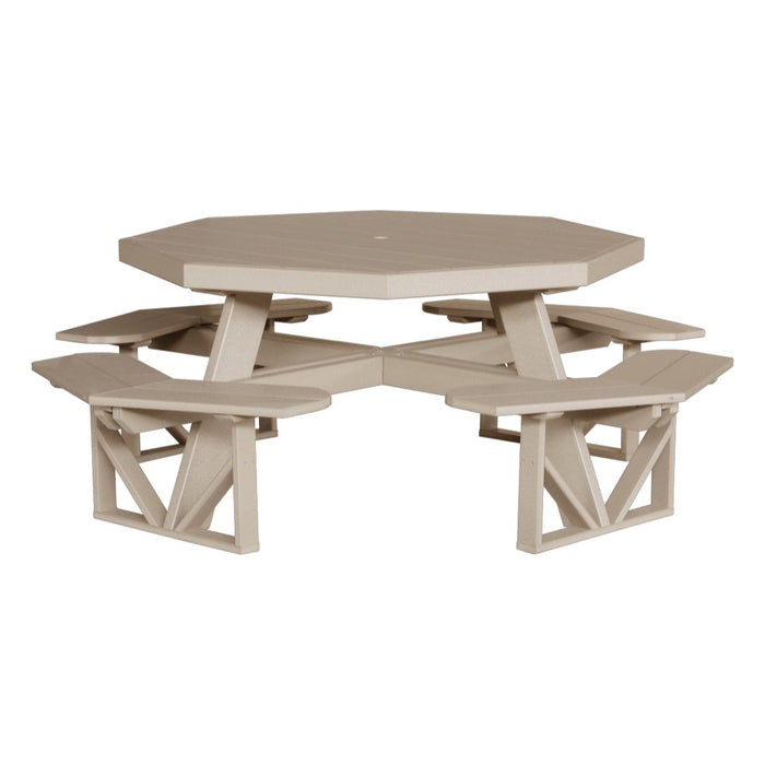 LuxCraft Octagon Picnic Table