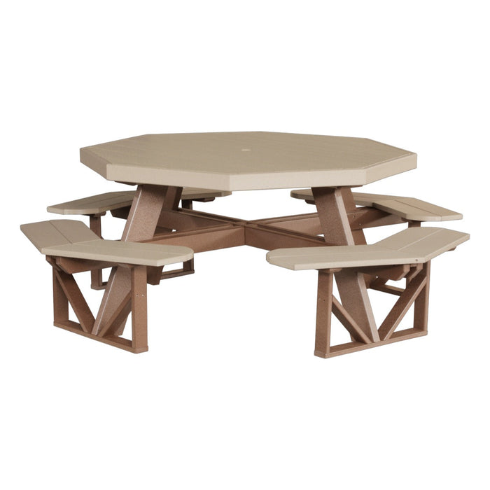 LuxCraft Octagon Picnic Table