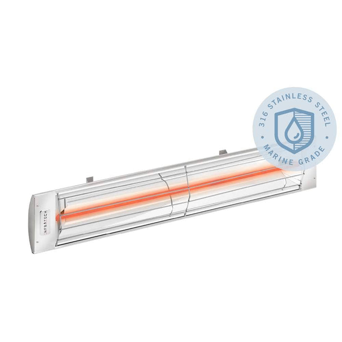 Infratech C Series 61-Inch 3000W/4000W Single Element Marine Grade Infrared Electric Heater