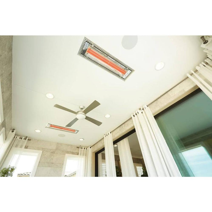 Infratech WD Series 33-Inch Dual Element 3000W Flush Mounted Infrared Electric Heater