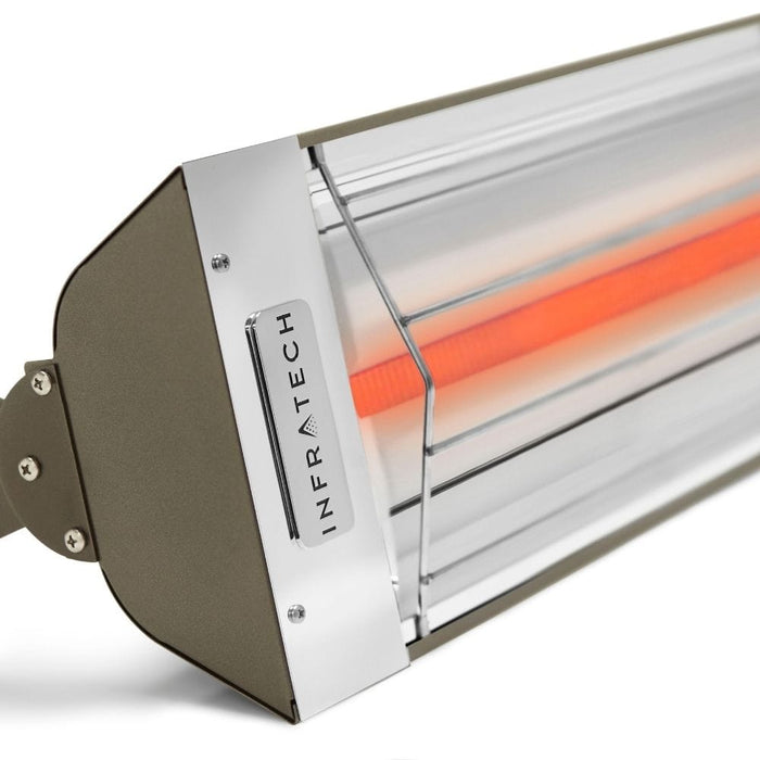 Infratech W Series 33-Inch Single Element 1500W 120V Flush Mounted Infrared Electric Heater