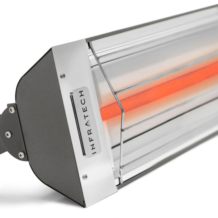 Infratech W Series 33-Inch Single Element 1500W 120V Flush Mounted Infrared Electric Heater